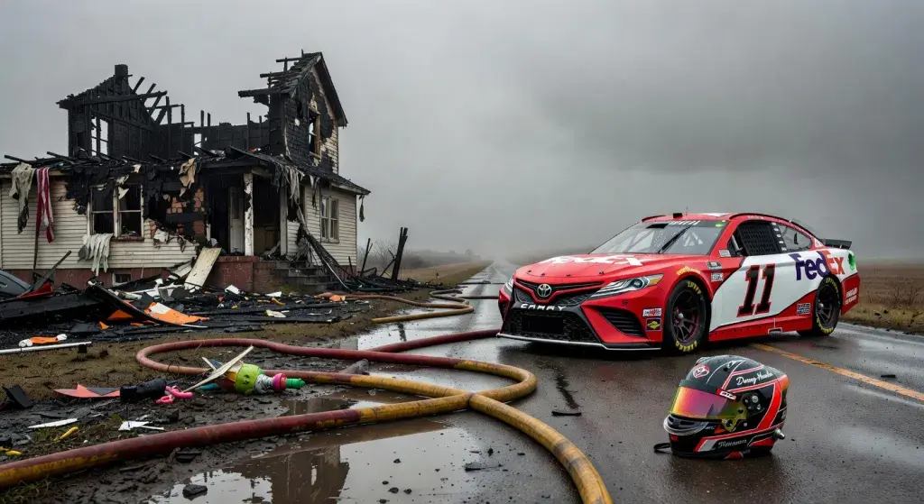 Mary Lou Hamlin, mother of NASCAR driver Denny Hamlin, calls for more fire department funding after deadly house blaze