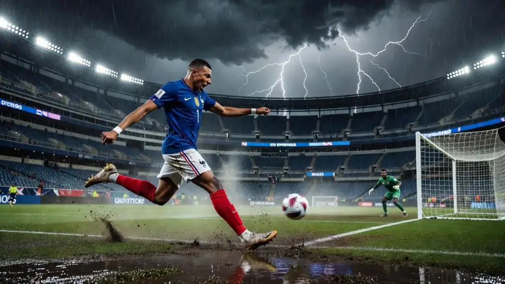 Mbappé Reaches 100 Caps in Style as France Sweep Past Iraq in Philadelphia Storm
