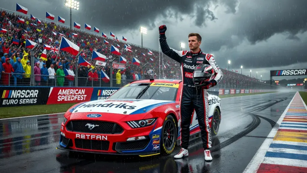 Doubek Sweeps Brands Hatch to Revive NASCAR Euro Series OPEN Title Bid