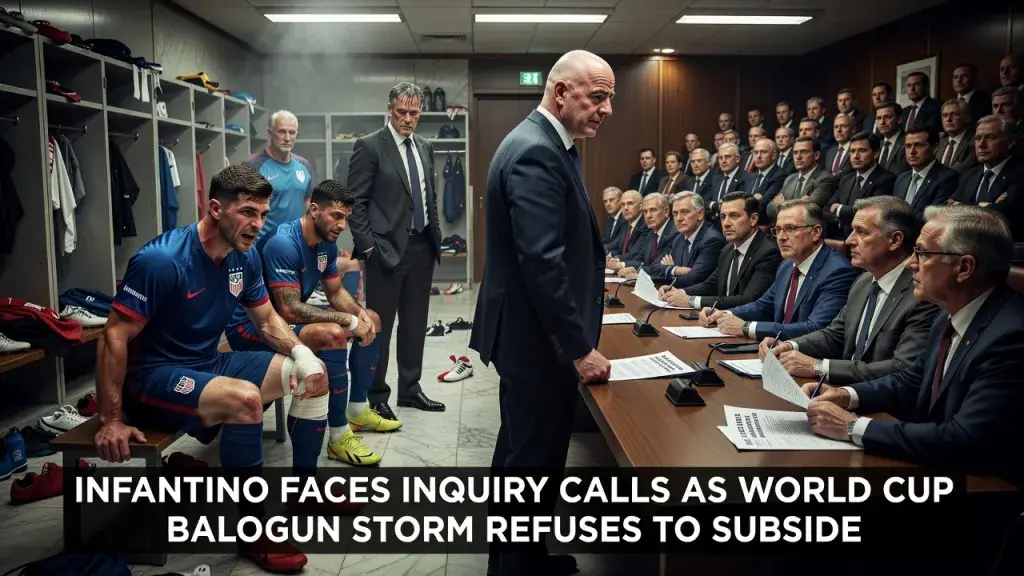 Infantino Faces Inquiry Calls as World Cup Balogun Storm Refuses to Subside
