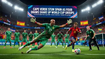 Cape Verde Stun Spain as Four Draws Shake Up World Cup Groups